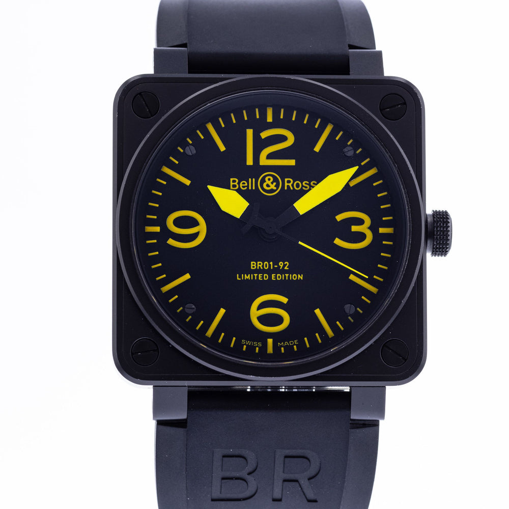 Bell & Ross BR01-92-SYLW Yellow Limited Edition 1