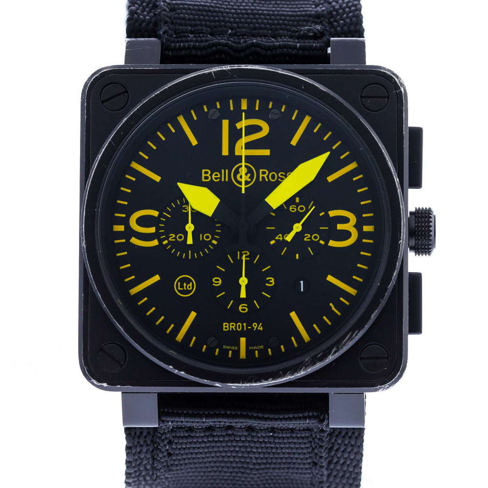 Bell & Ross BR01-94 Aviation Instruments BR01-94-YELLOW 1