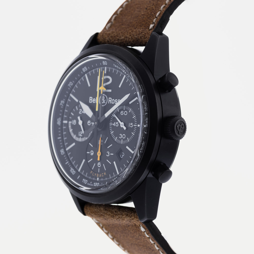Bell & Ross BlackBird Flyback Chronograph  Limited Edition BR126-75 2