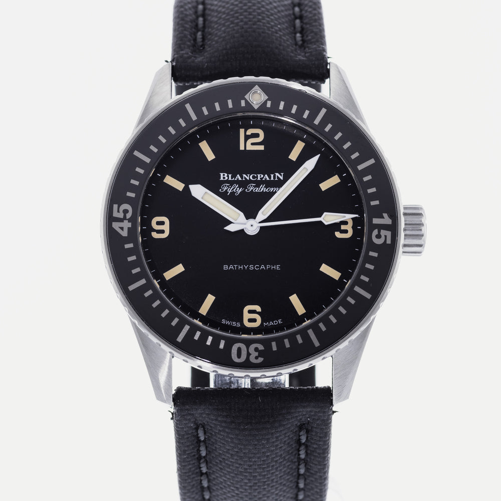 Blancpain Fifty Fathoms Bathyscaphe Limited Edition for HODINKEE 5100 1130 63A 1