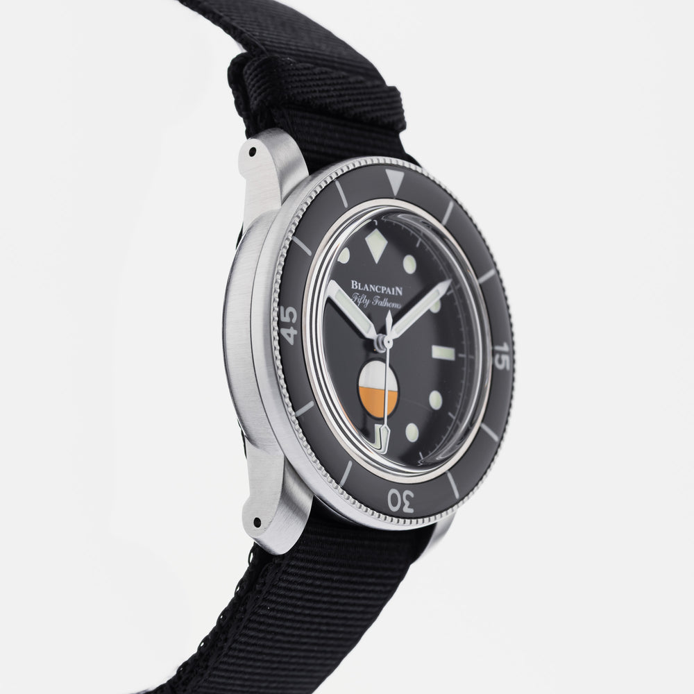 Blancpain Fifty Fathoms MIL-SPEC For Hodinkee Limited Edition 5008-11B30-NABA 4