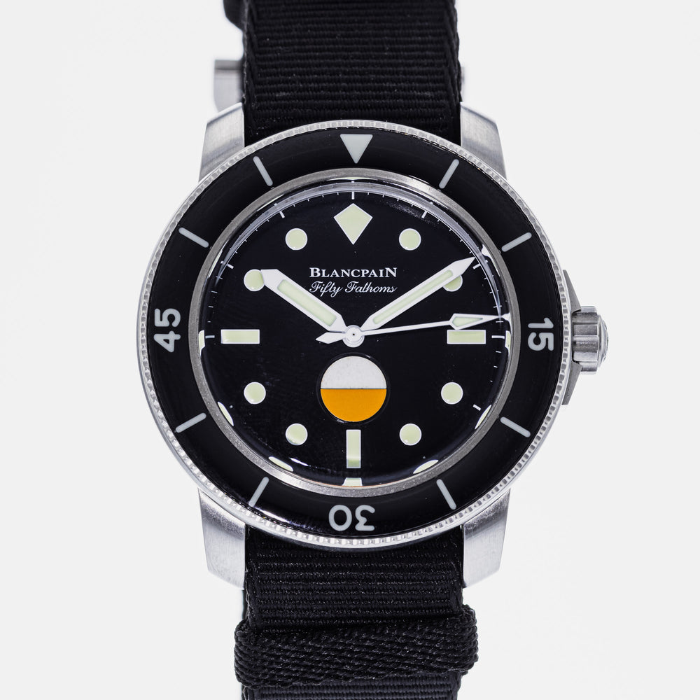 Blancpain Fifty Fathoms MIL-SPEC Limited Edition for Hodinkee 5008-11B30-NABA 1