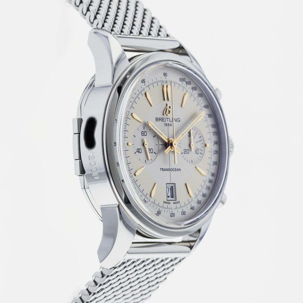 Breitling Transocean Chronograph Boutique Edition (AB0154) Price Guide &  Market Data