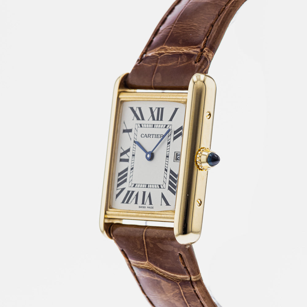 Authentic Used Cartier Tank Louis W1529756 Watch (10-10-CAR-Y34BH9)