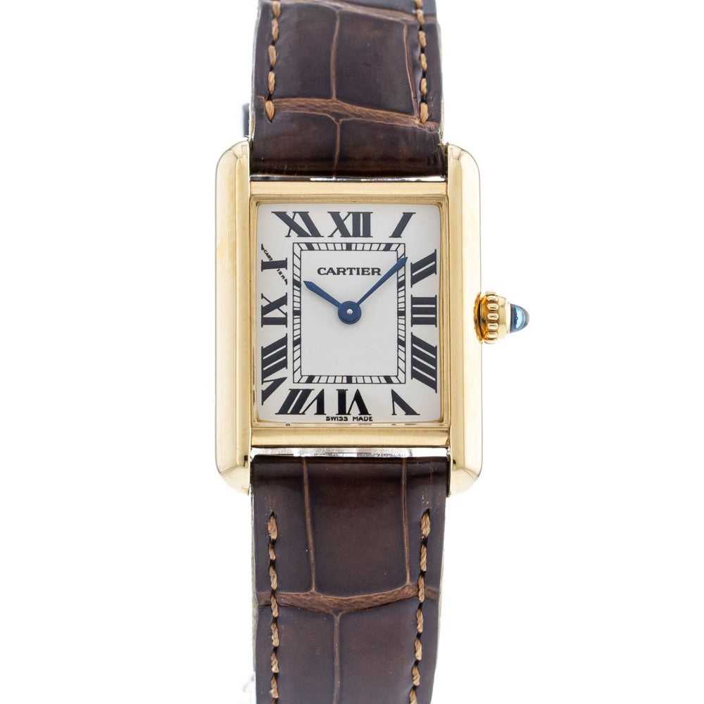 Authentic Used Cartier Tank Louis Small W1529856 Watch (10-10-CAR