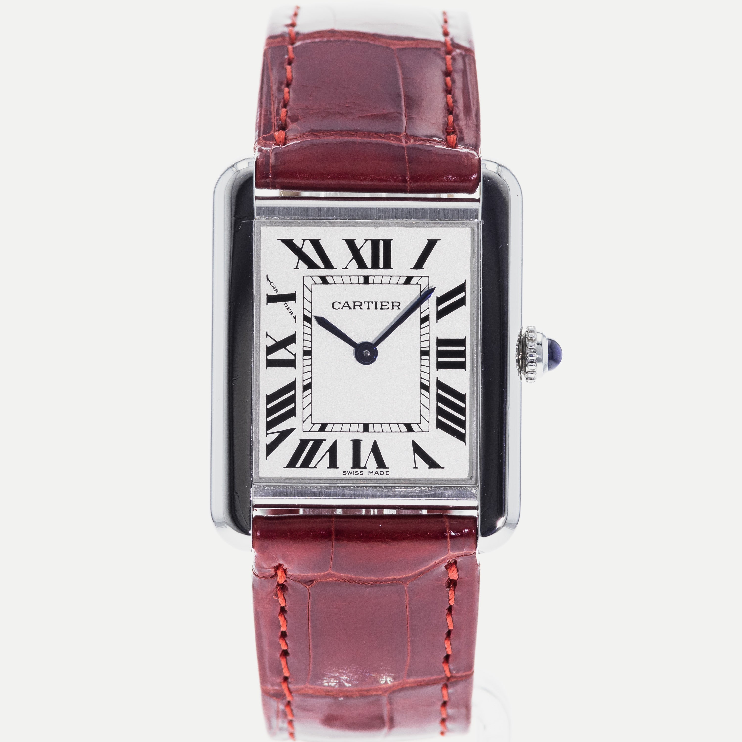 Authentic Used Cartier Tank Solo Small W1018255 Watch (10-10-CAR