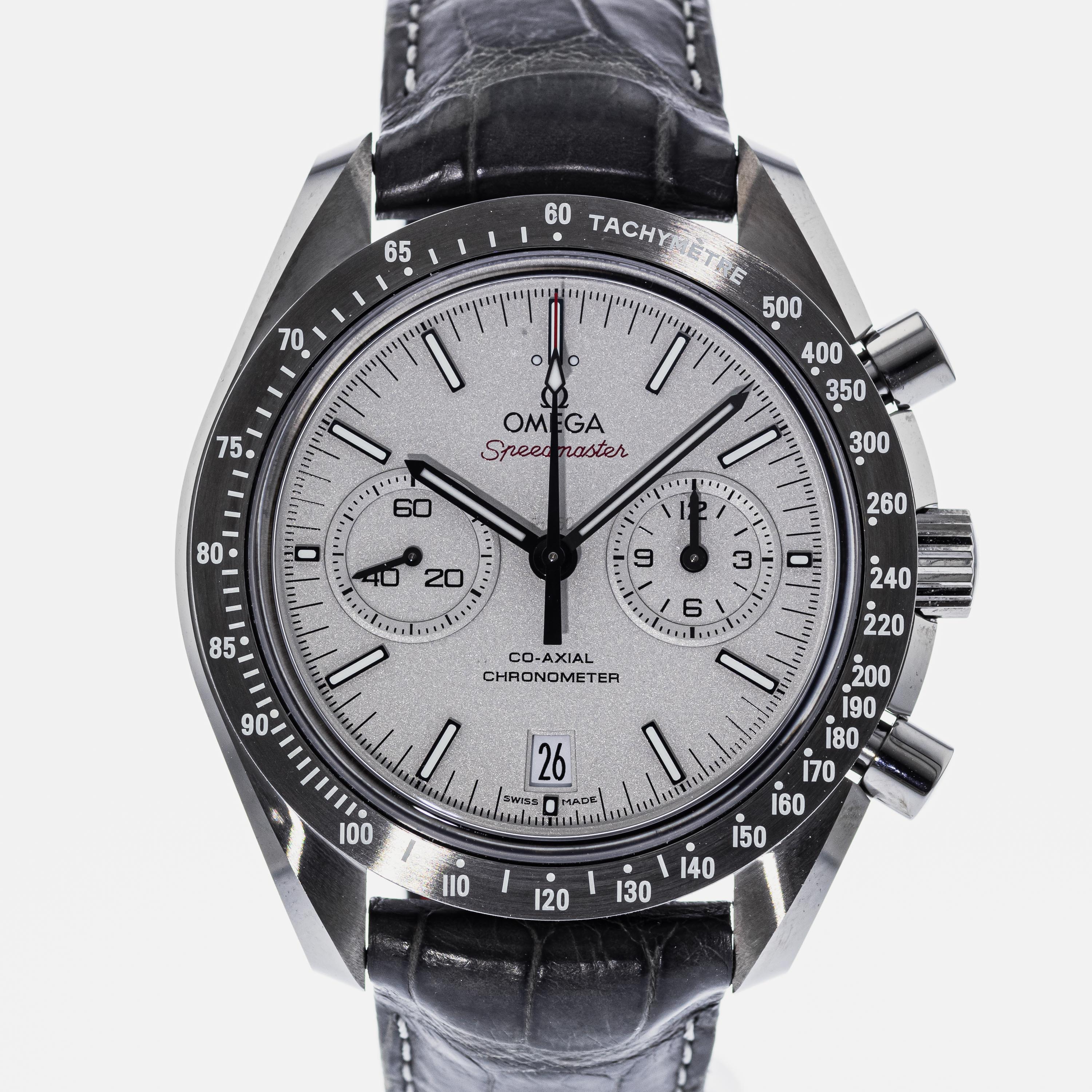 Authentic Used OMEGA Speedmaster Grey Side of the Moon Co-Axial 