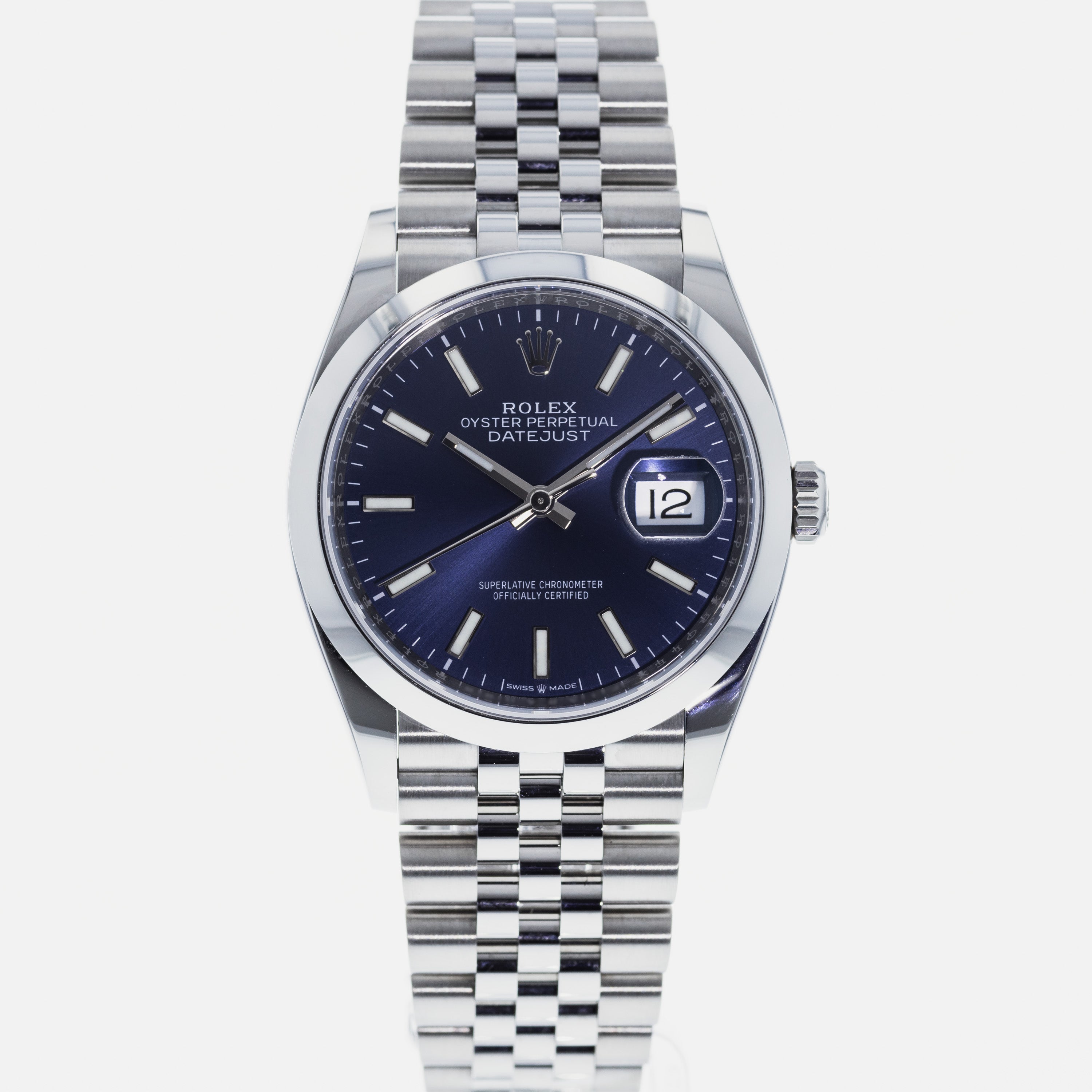 Lamme Hubert Hudson Slægtsforskning Authentic Used Rolex Datejust 36 126200 Watch (10-10-ROL-VD6FLN)