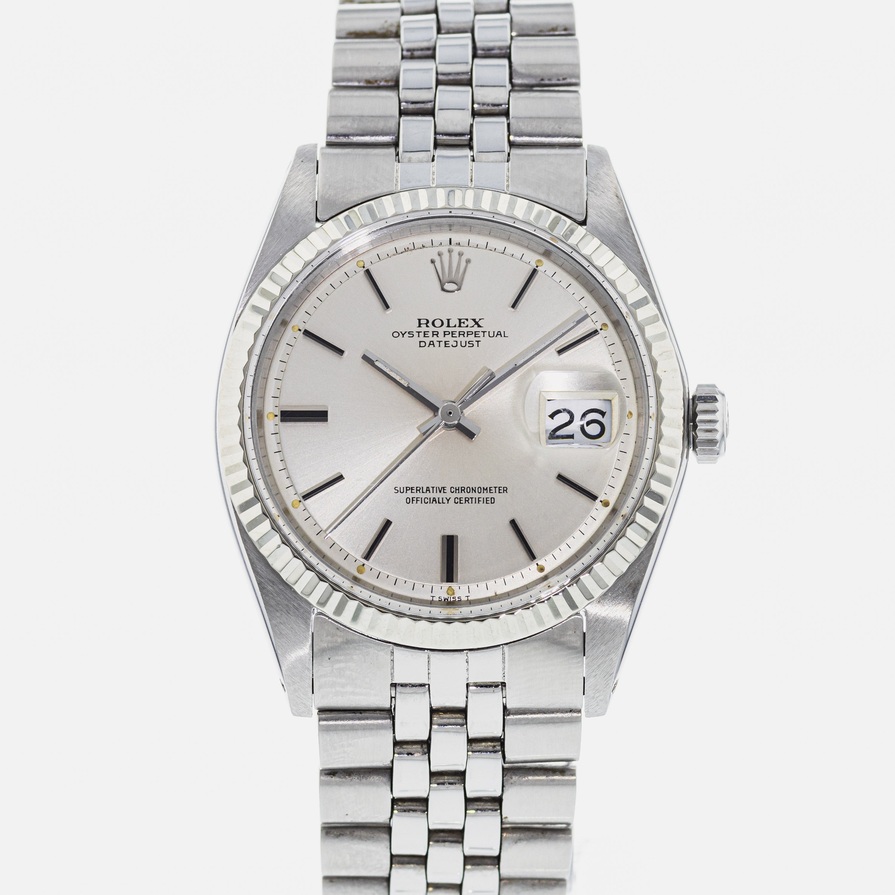 Authentic Used Rolex Datejust 1601 Watch