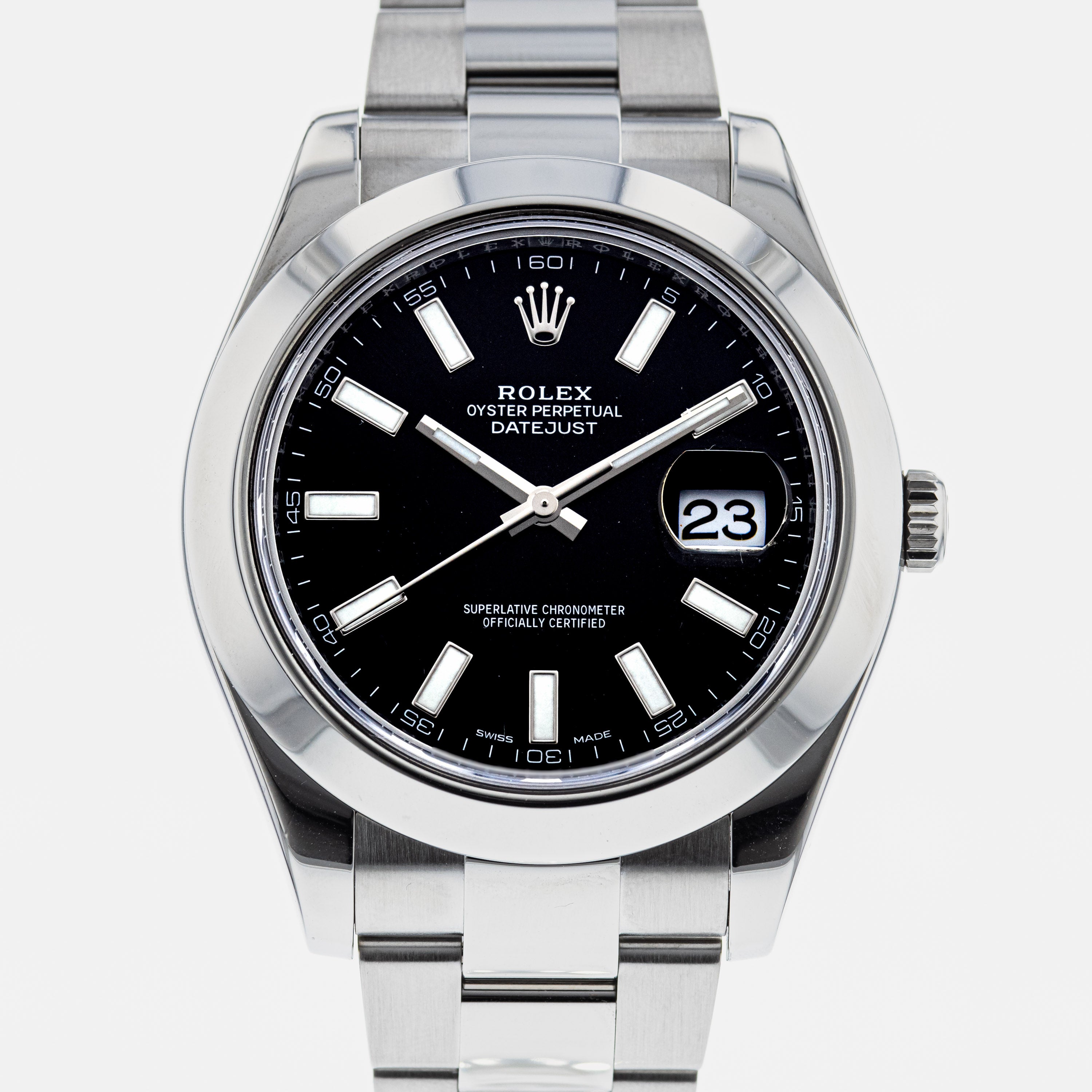 kaste bar hørbar Authentic Used Rolex Datejust II 116300 Watch (10-10-ROL-KPTF03)