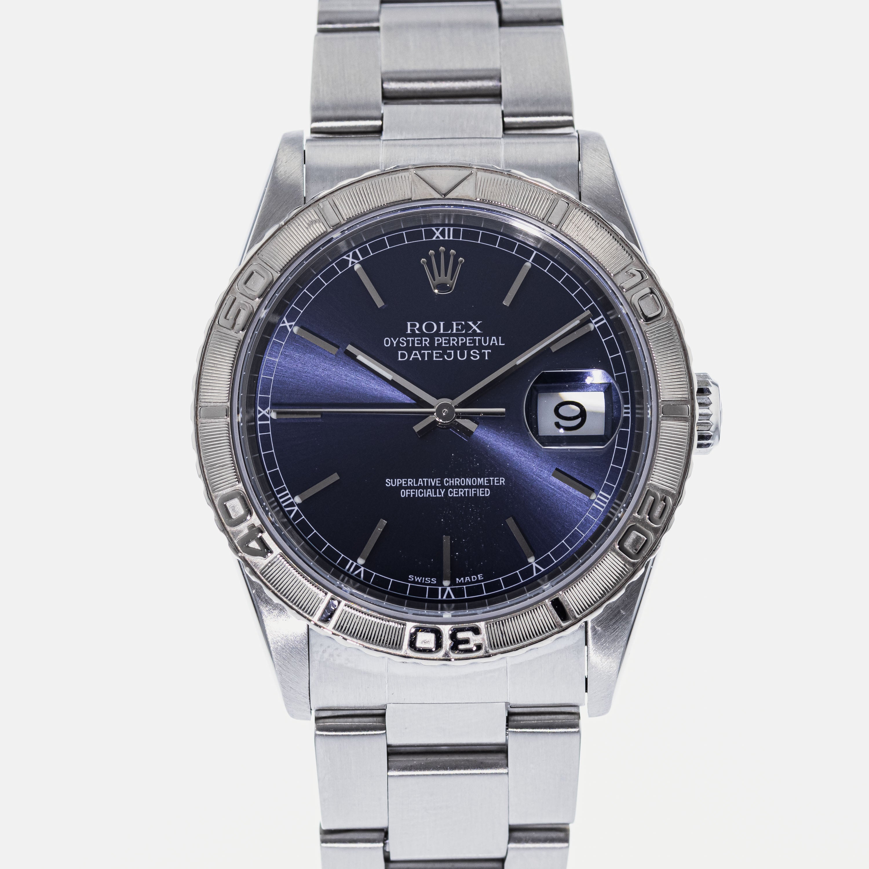 Hårdhed majs vandtæt Authentic Used Rolex Datejust Turn-O-Graph Thunderbird 16264 Watch  (10-10-ROL-69NBVZ)