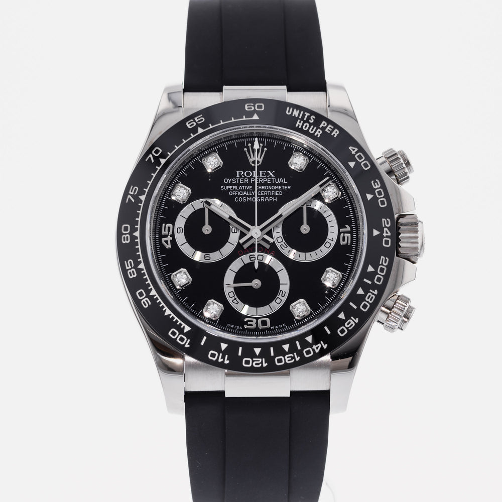 Authentic Used Rolex Daytona Oysterflex 116519 Watch (10-10-ROL-93Y158)