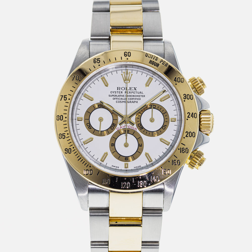 Authentic Used Rolex Daytona Zenith 16523 Watch (10-10-ROL-XSR5BC)