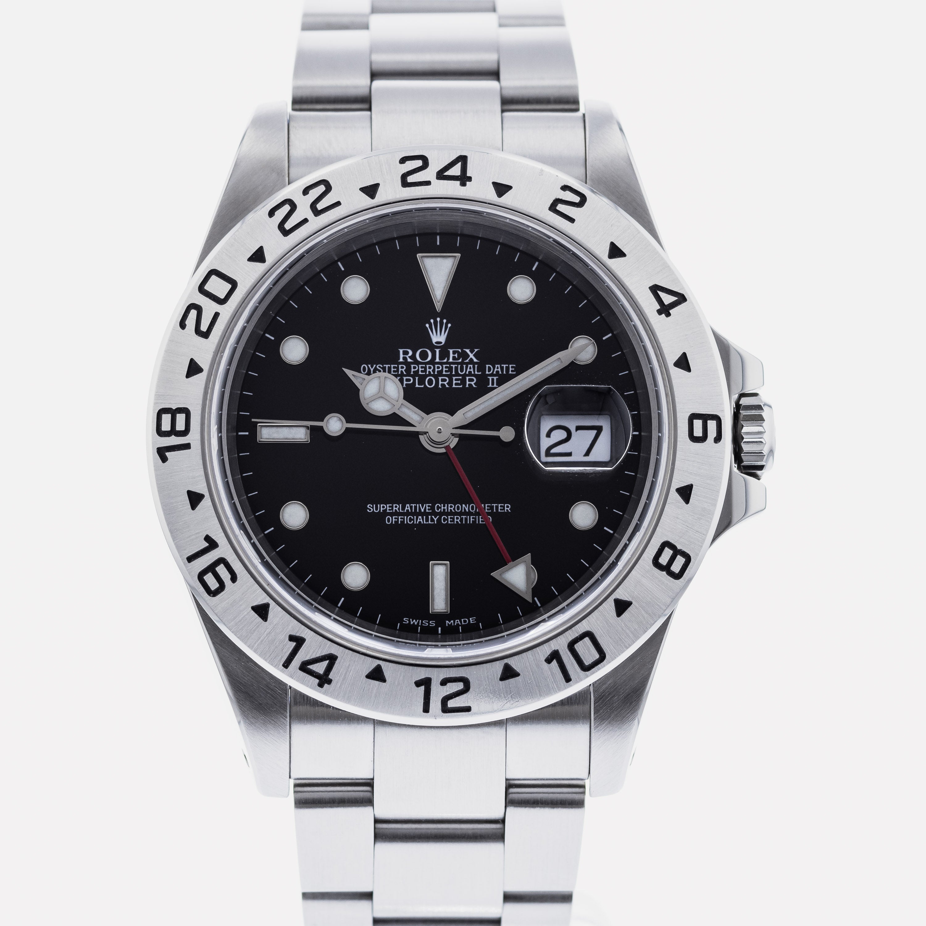 undulate gasformig cerebrum Authentic Used Rolex Explorer II 16570 Watch (10-10-ROL-R3PB6D)