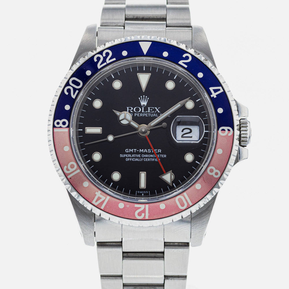 lager Forord pause Authentic Used Rolex GMT-Master Pepsi 16700BLRO Watch (10-10-ROL-SH8TZ2)