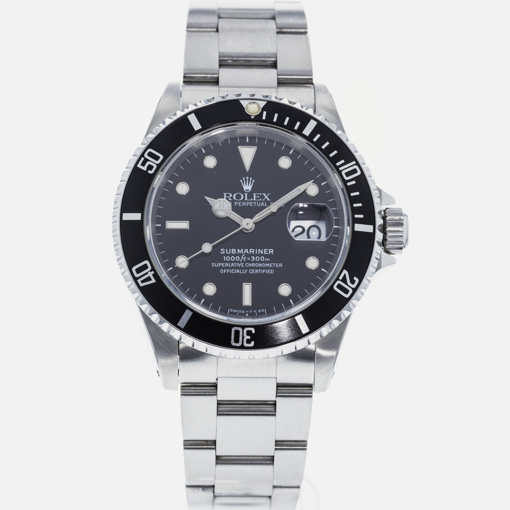 Authentic Used Rolex Submariner 16610 Watch (10-10-ROL-7YNBZ4)