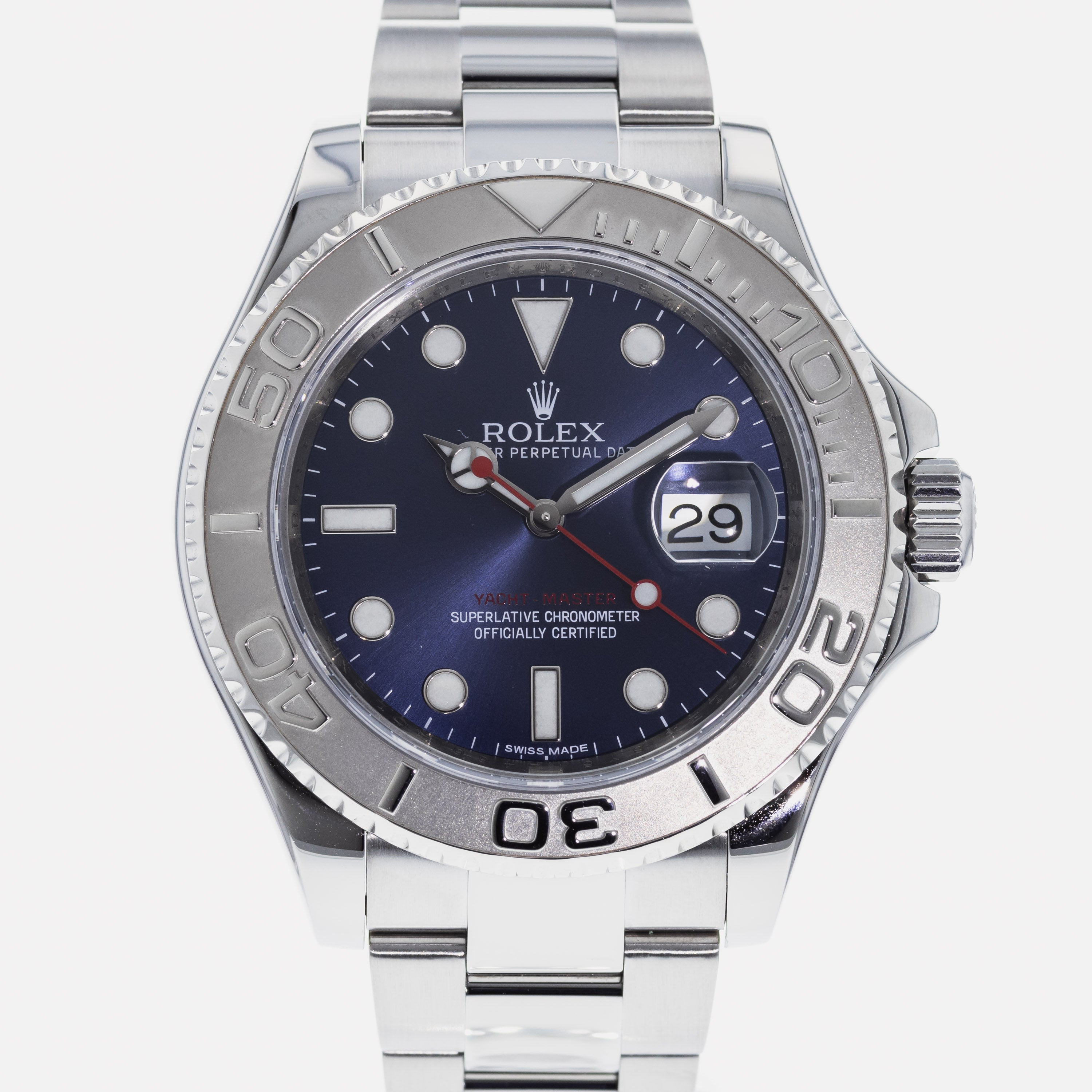 Buy Genuine Used Rolex Yacht-Master 116622 - Blue