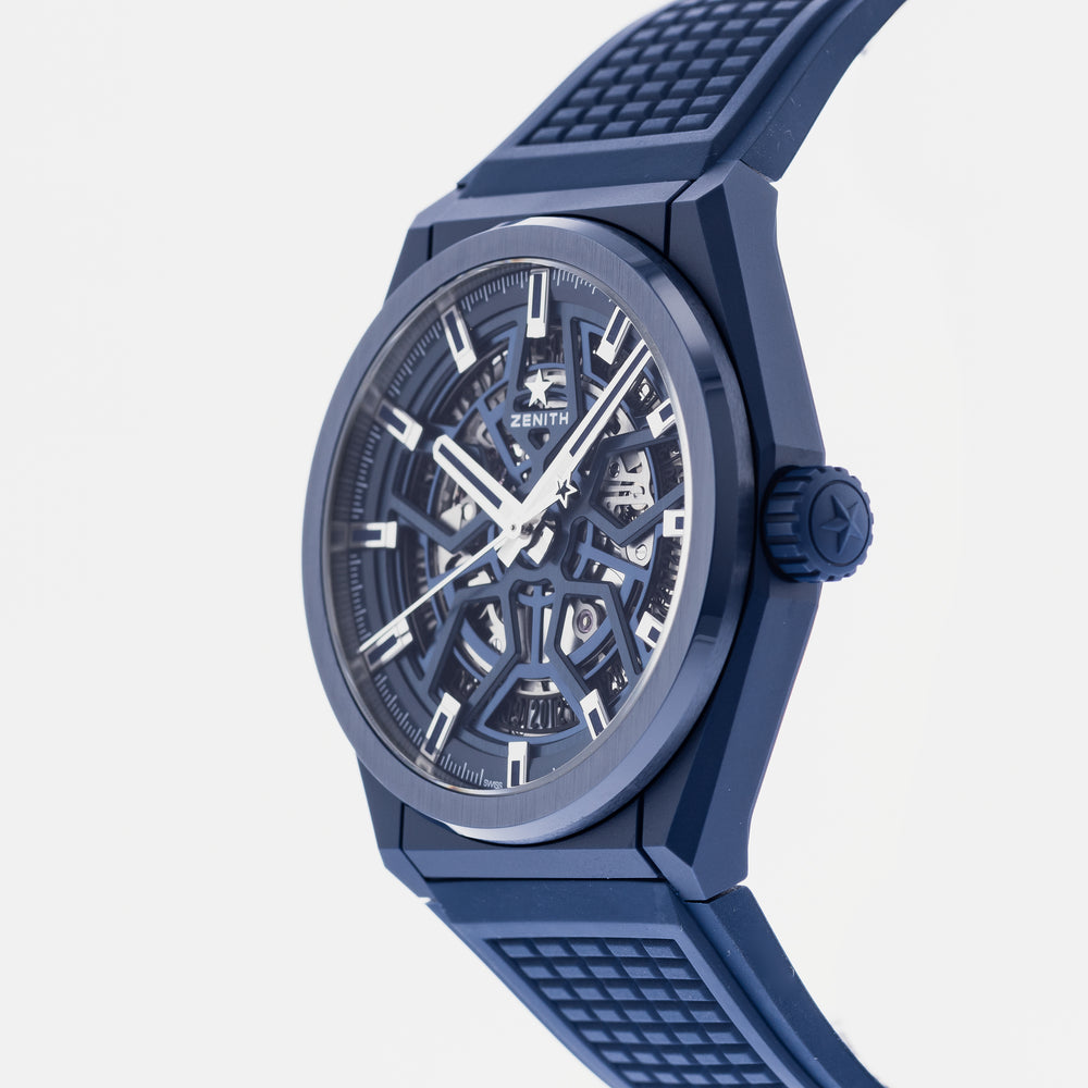 Zenith Defy Classic Automatic Blue Skeleton Dial Men's Watch 49.9003.670/51.R793
