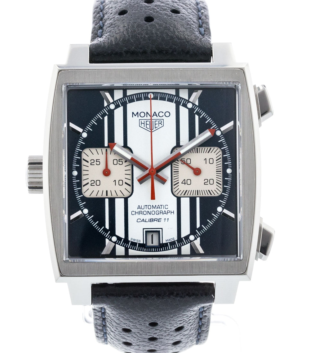 TAG Heuer Monaco McQueen Chronograph Steve McQueen Limited Edition CAW211D 1