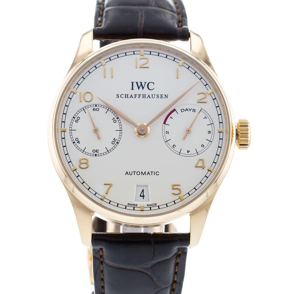 Authentic Used IWC Portuguese IW5001-01 Watch (10-10-IWC-2QGHEX)