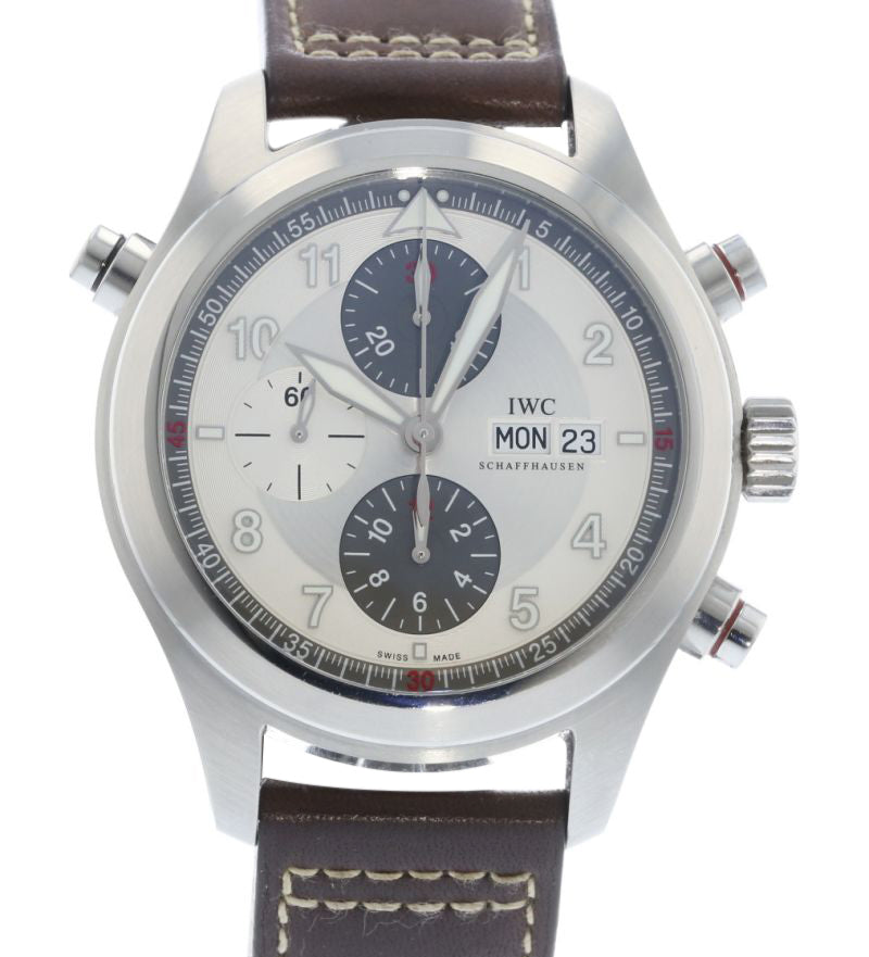 IWC Spitfire Double Chronograph IW3718-02 1