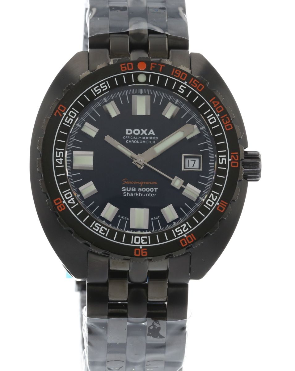 Doxa Sharkhunter Military Sub (Black) 5000T 1