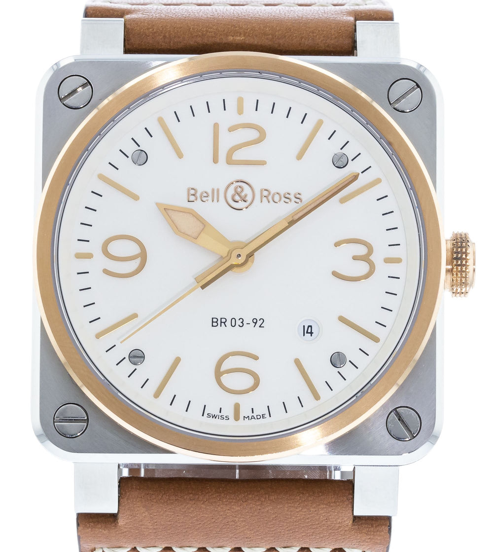 Bell & Ross Steel and Rose Gold BR03-92 1