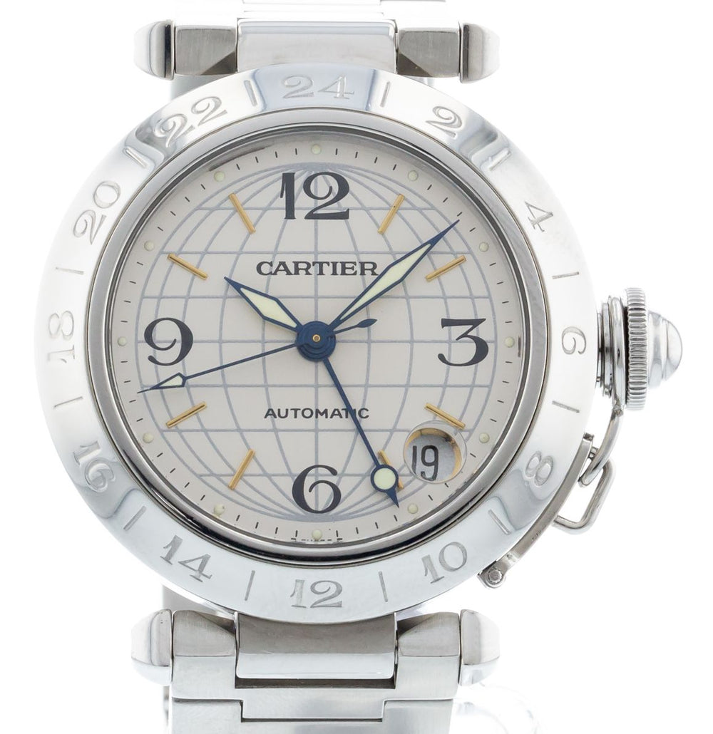 Cartier Pasha C GMT W31029M7 / 2377 1