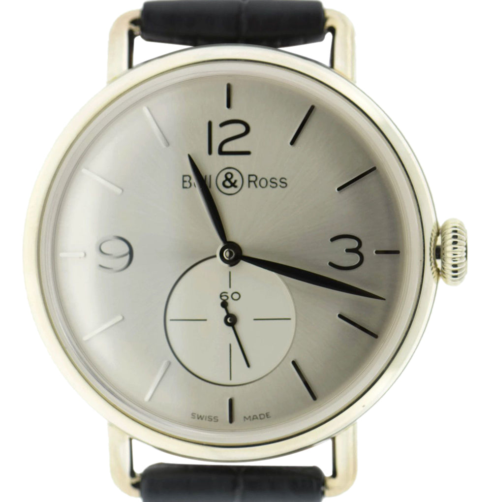 Bell & Ross Vintage BRWW1-ME-AG-SI/SCR 1