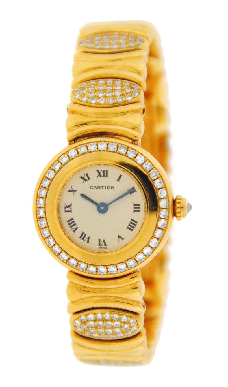 Cartier Colisee 18K Yellow Gold 4