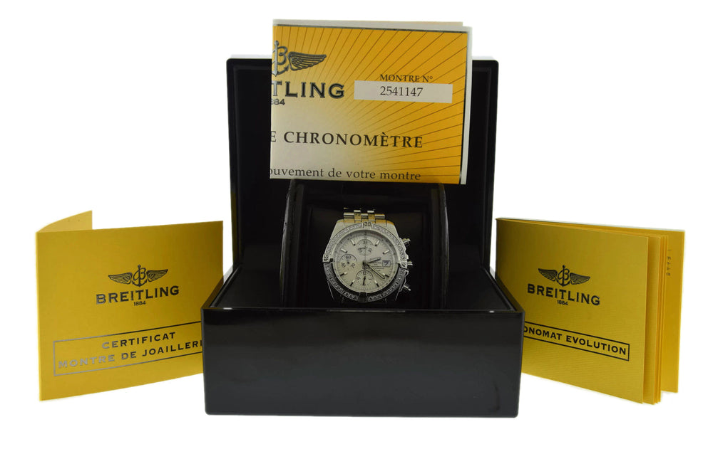 Breitling Chronomat Evolution Diamond A13356  3