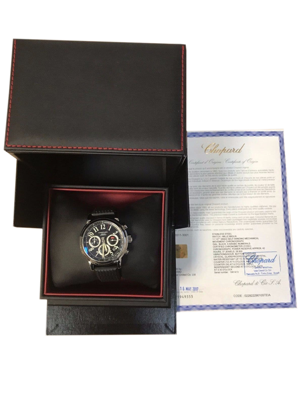 Chopard Mille Miglia Chronograph 168511-3001 3