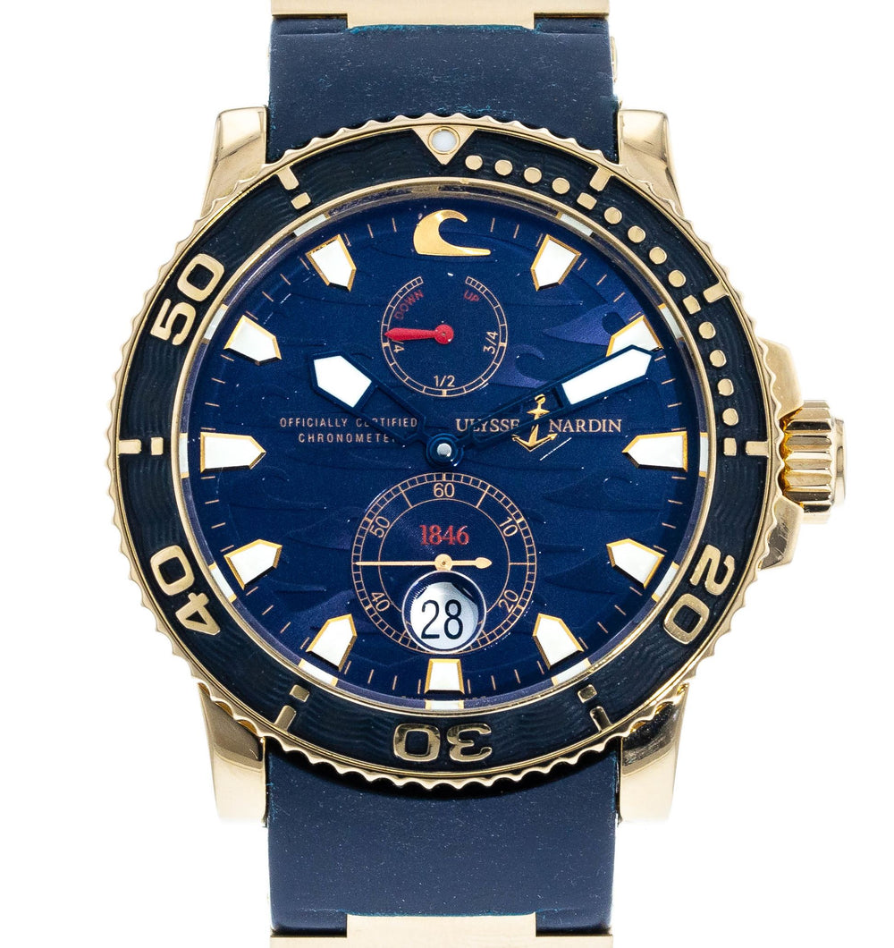 Ulysse Nardin Marine Diver Blue Surf Limited Edition 266-36 1