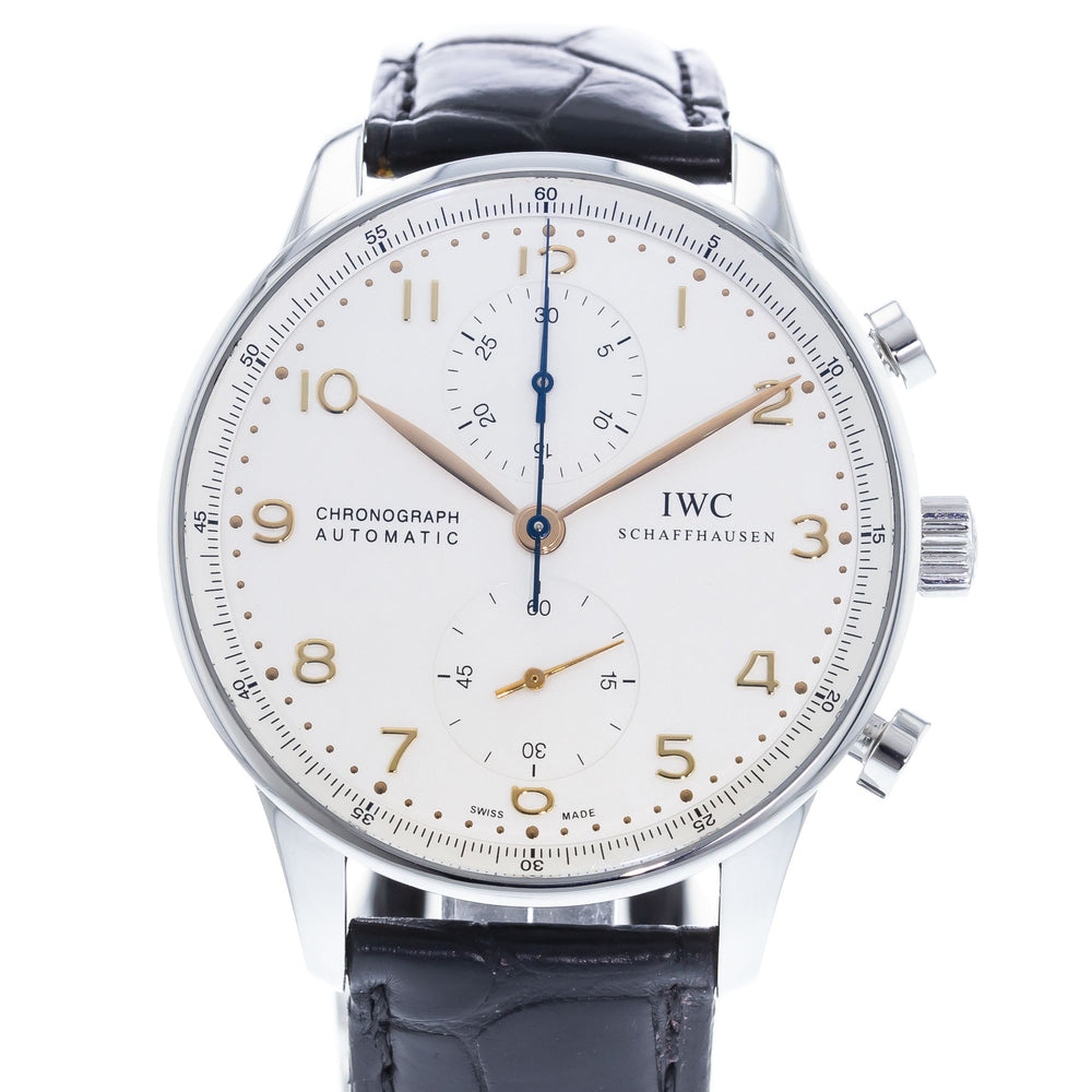 Authentic Used IWC Portuguese IW3714-45 Watch (10-10-IWC-4LFH02)