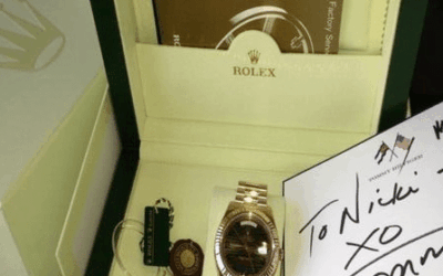 Tommy Hilfiger Gifts Rolex Day-Date II to Nicki Minaj