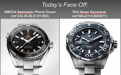 OMEGA Seamaster Planet Ocean vs. TAG Heuer Aquaracer