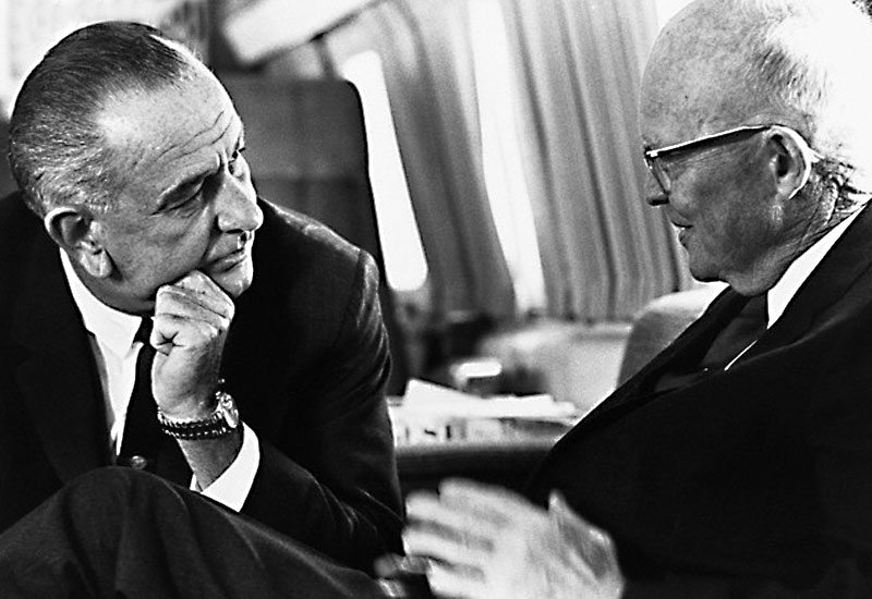 lyndon-johnson-with-dwight-eisenhower