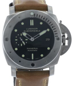 fashion week watches - panerai luminor