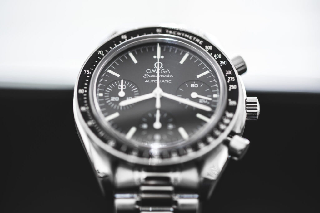 The OMEGA Speedmaster moon watch 