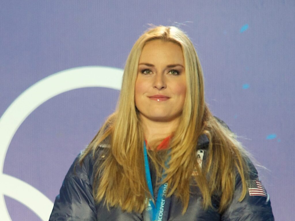 Skier Lindsay Vonn 