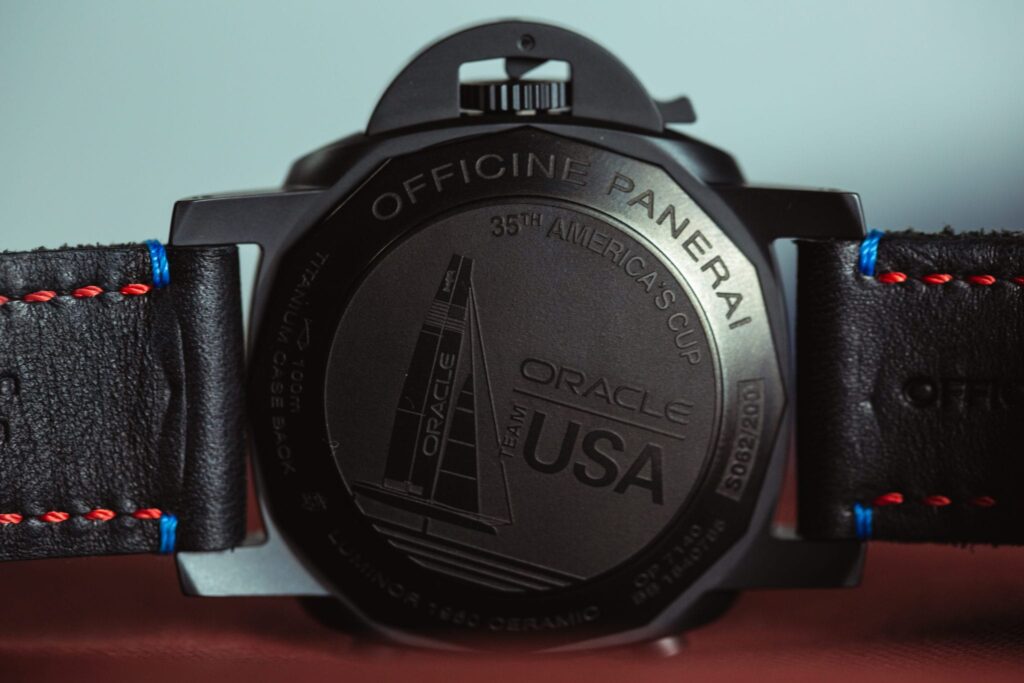Panerai Luminor Oracle Watch - the Back 
