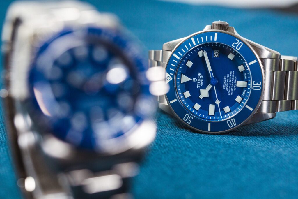 rolex submariner and tudor pelagos