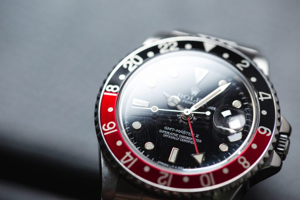 A Rolex 16760 Spider dial 