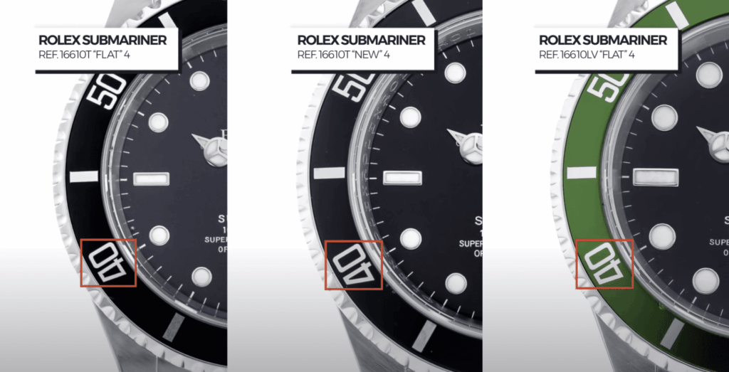 Rolex Flat 4 Bezel