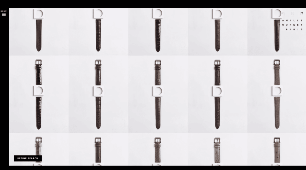 Camille Fournet watch Straps