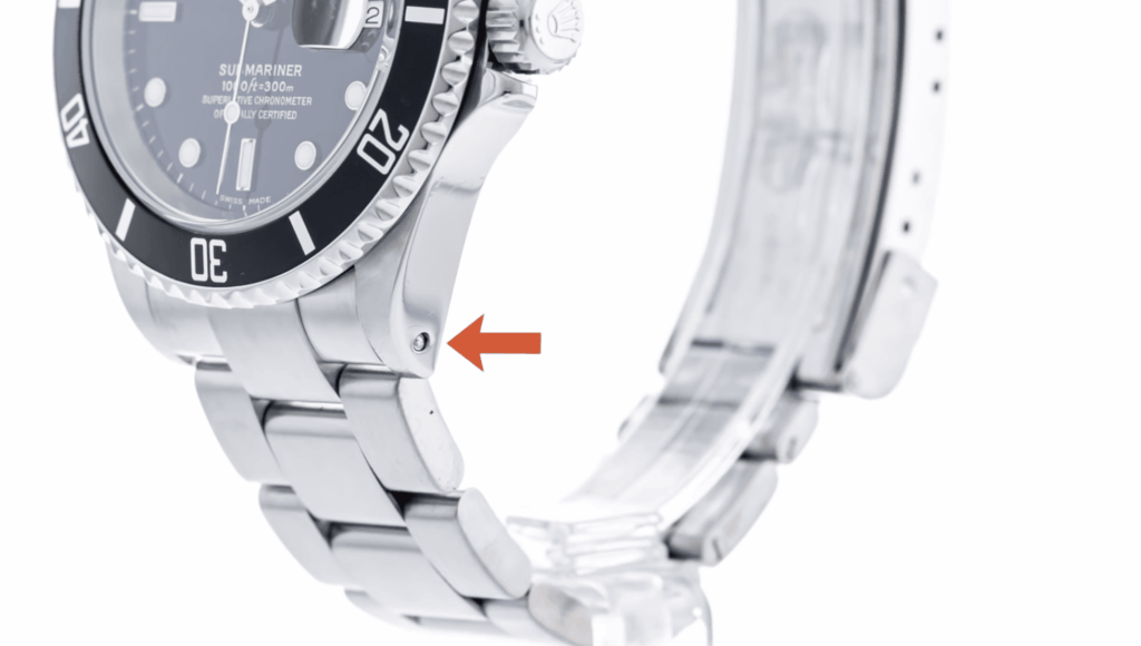 16610 Rolex Submariner with Pierced Lugs