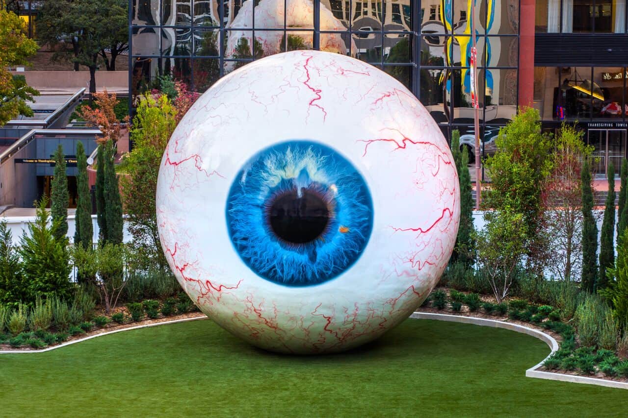 Close up shot of the Joule eyeball