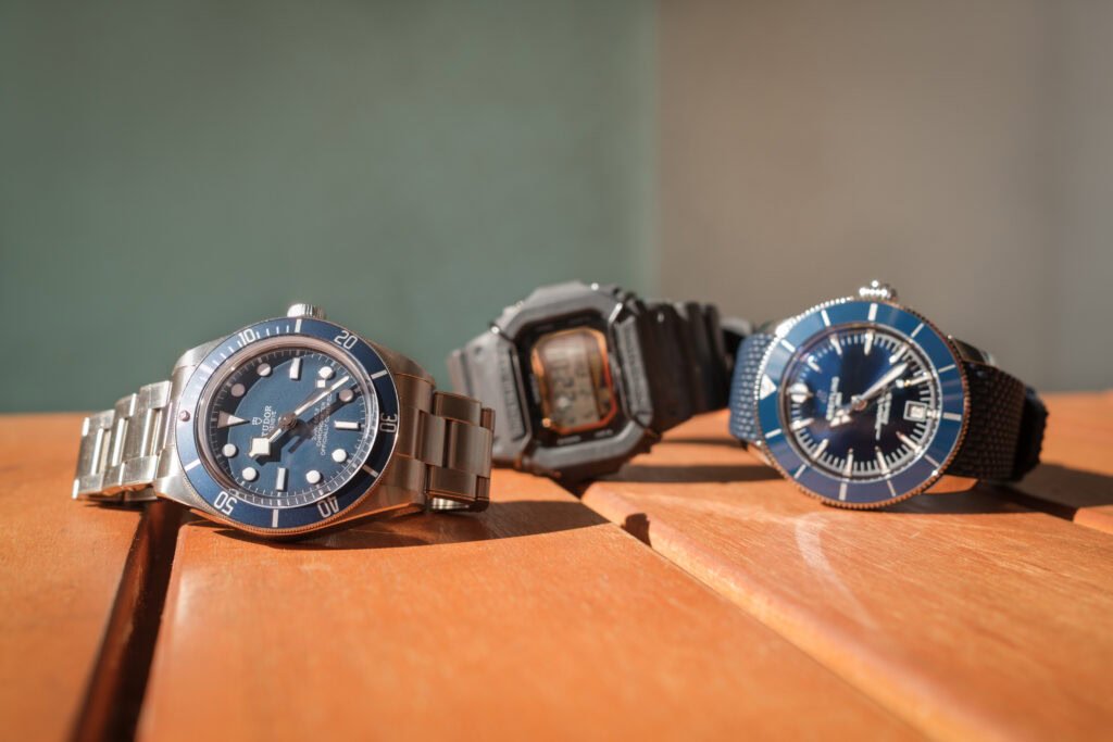 Luxury brands increasingly market dive watches to surfers. But do any of them hold up in the waves?